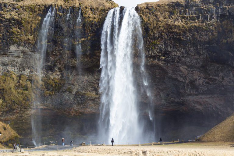 Waterfall in Iceland