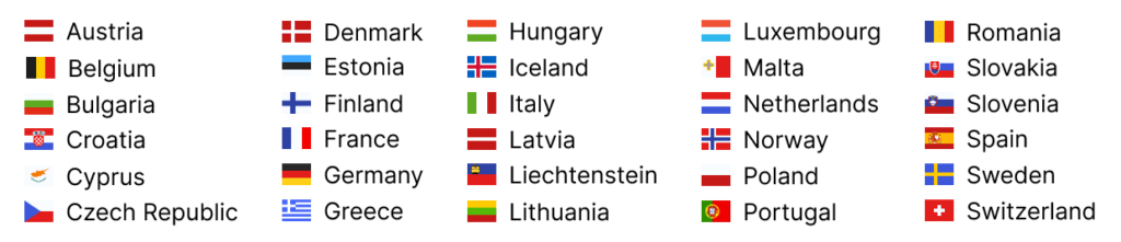 List of countries requiring ETIAS authorization