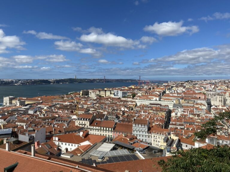 View of Lisbon from Castelo de São Jorge