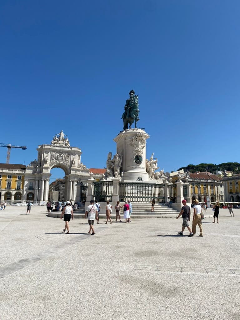 Praça do Comércio in Lisbon, Portugal