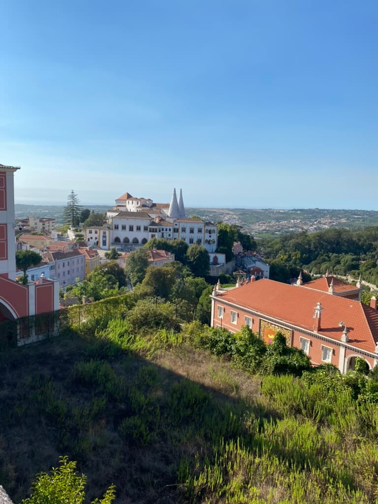 View of Sintra, Portugal from Sintra Terrace