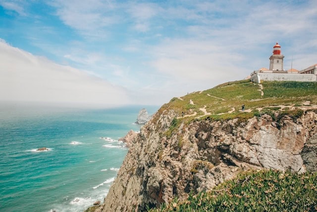 Cabo da Roca outside of Sintra, Portugal