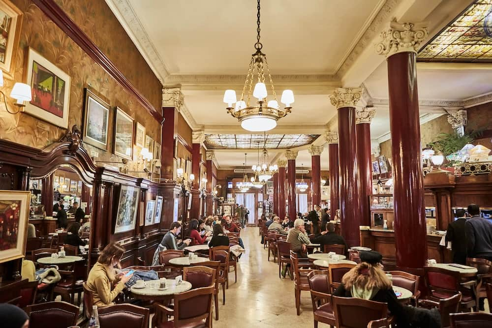 Café Tortoni in Buenos Aires